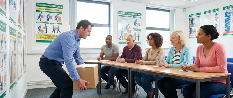 Manual Handling Trainer Course UK - Level 3 accredited manual handling trainer qualification