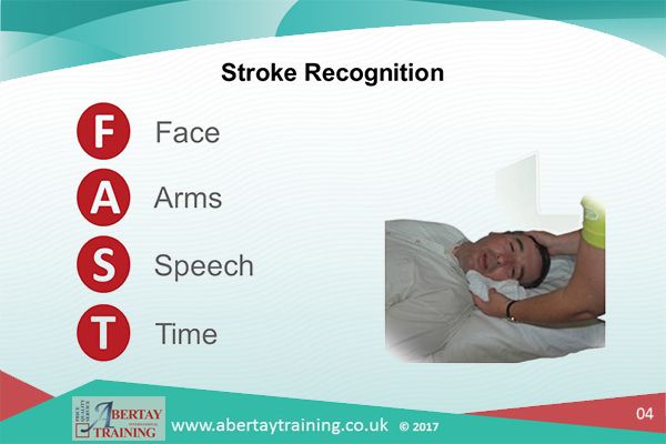 first aid stroke